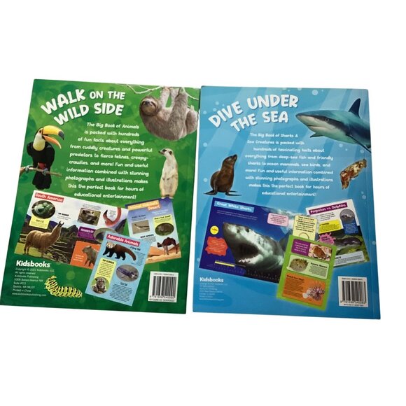Kidsbooks STEM The Big Book Of Animals And Sharks & Sea Creatures Set - Picture 2 of 8